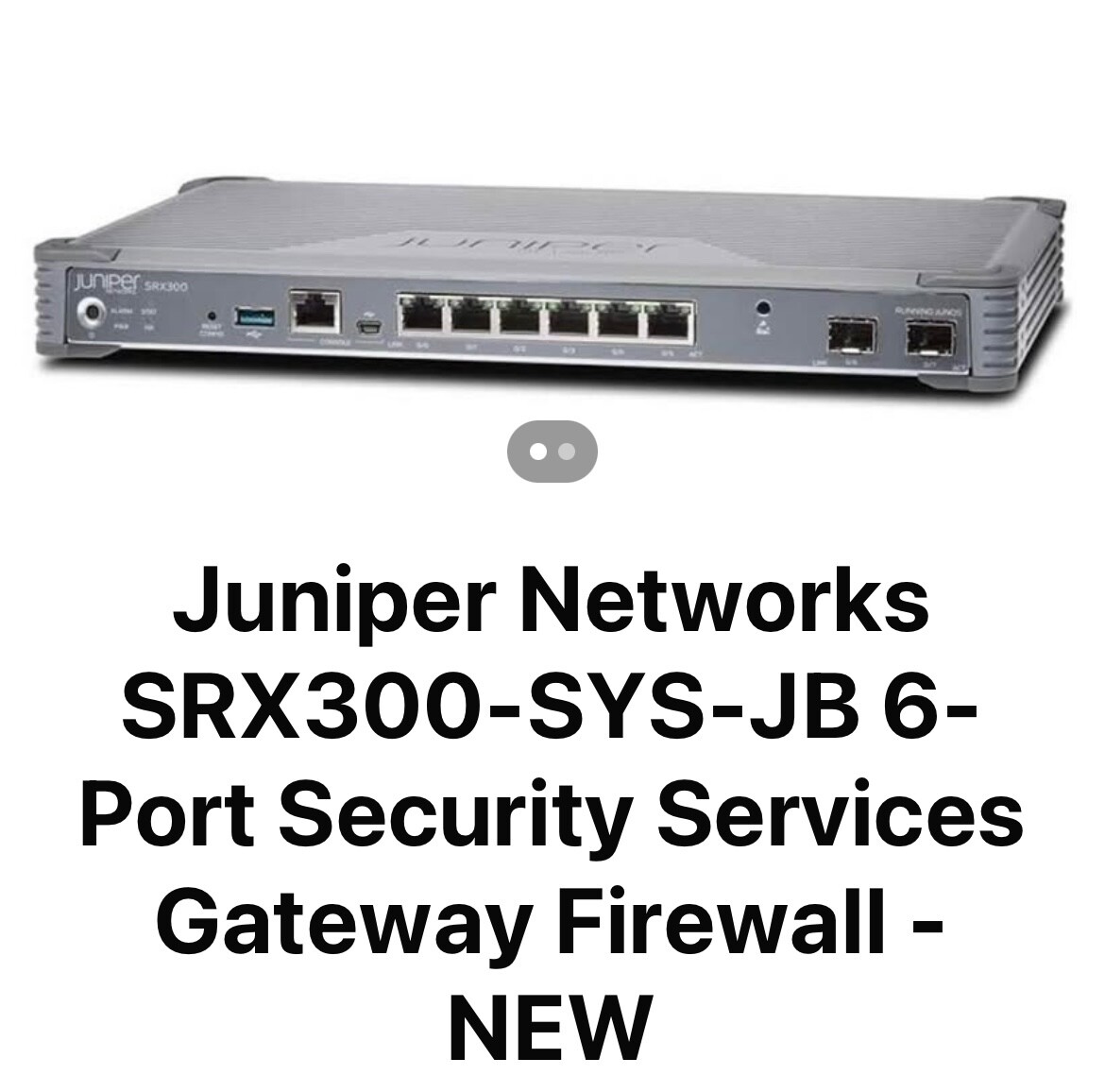 Juniper Networks SRX300 Services Gateway for sale online | eBay