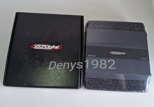 Soundigital 3000.1-1 Ohms Evo6 / Amplificateur numérique 3000 watts Rms ultra compact - Photo 6/21