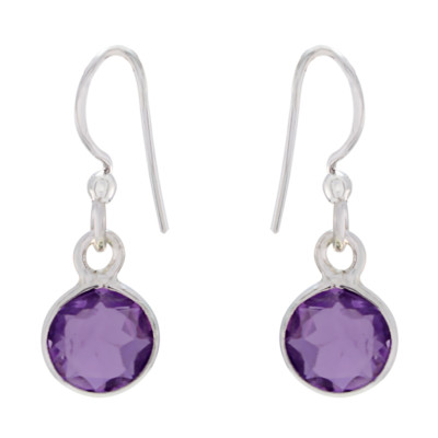 gorgeous Amethyst 925 Sterling Silver Purple genuine exporter US gift