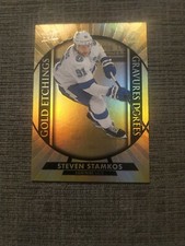 2020-21 Tim Horton's Gold Etchings STEVEN STAMKOS G-13 Hockey Card Lightning