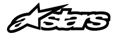 Alpinestars Sponsor Vinyl Decal Stickers; Trucks, MX, BMX, ATV, SXS, SUV