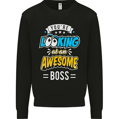 Youre Recherche At ein Genial Boss Herren Sweatshirt Pulli