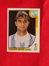 PANINI World Cup KOREA JAPAN 2002 FIGURE #401. Claudio Javier Lopez (Argentina