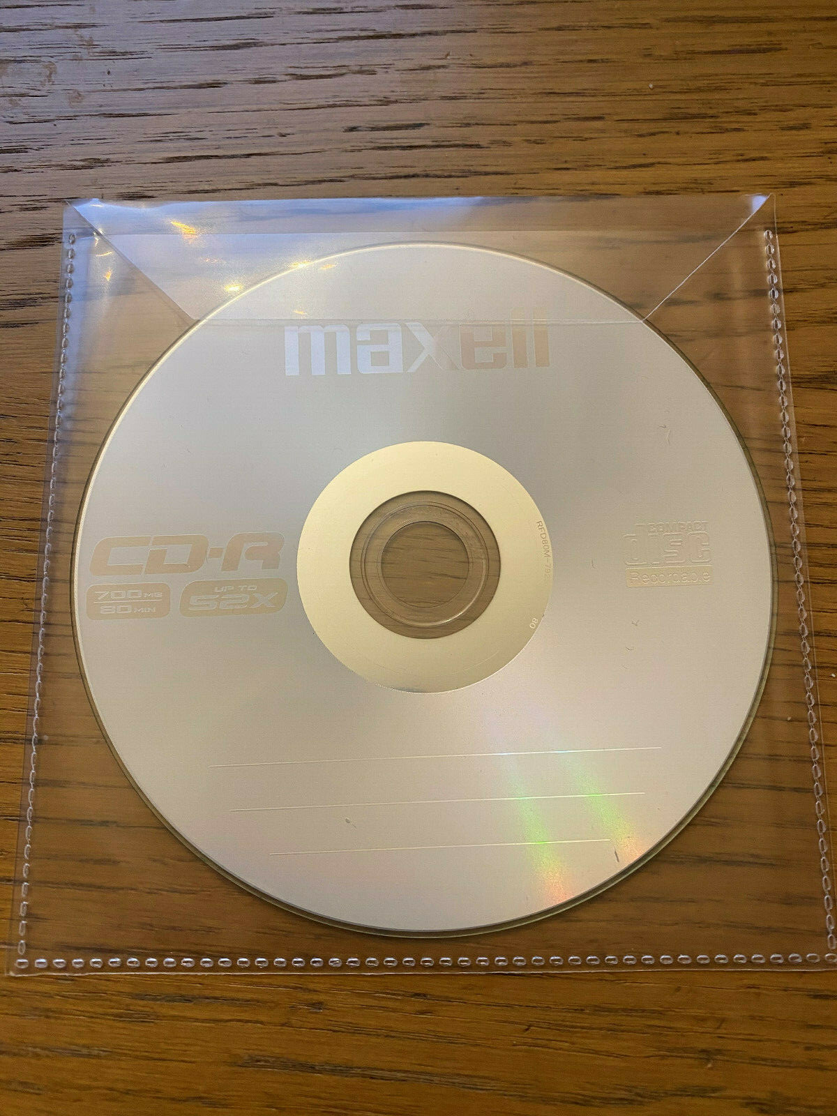 Maxell CDR Recordable Blank CD Discs + Sleeves 1/5/10 Pack 80 Min 52x 700MB eBay