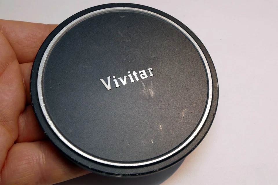 Vivitar 82mm rim Lens Front Cap Metal slip on type - Image 2 of 4