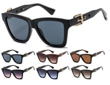 Giselle Square Belt Buckle Accent Sunglasses GSL22518  NEW  FREE Shipping 