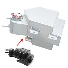 For 90-1996 Chevy Corvette C4 Aluminum Radiator Coolant Reservoir Overflow Tank 
