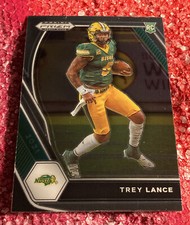2021 Panini Prizm Draft Picks Football Trey Lance Rookie RC San Francisco 49ers