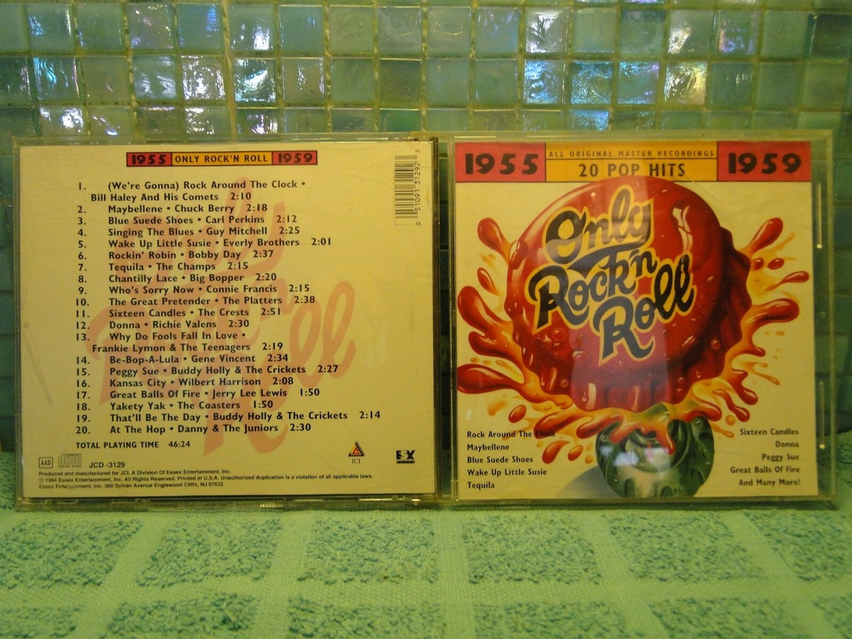 Only Rock N Roll 1955-1959 CD -EXTRA CDs SHIP FREE | eBay