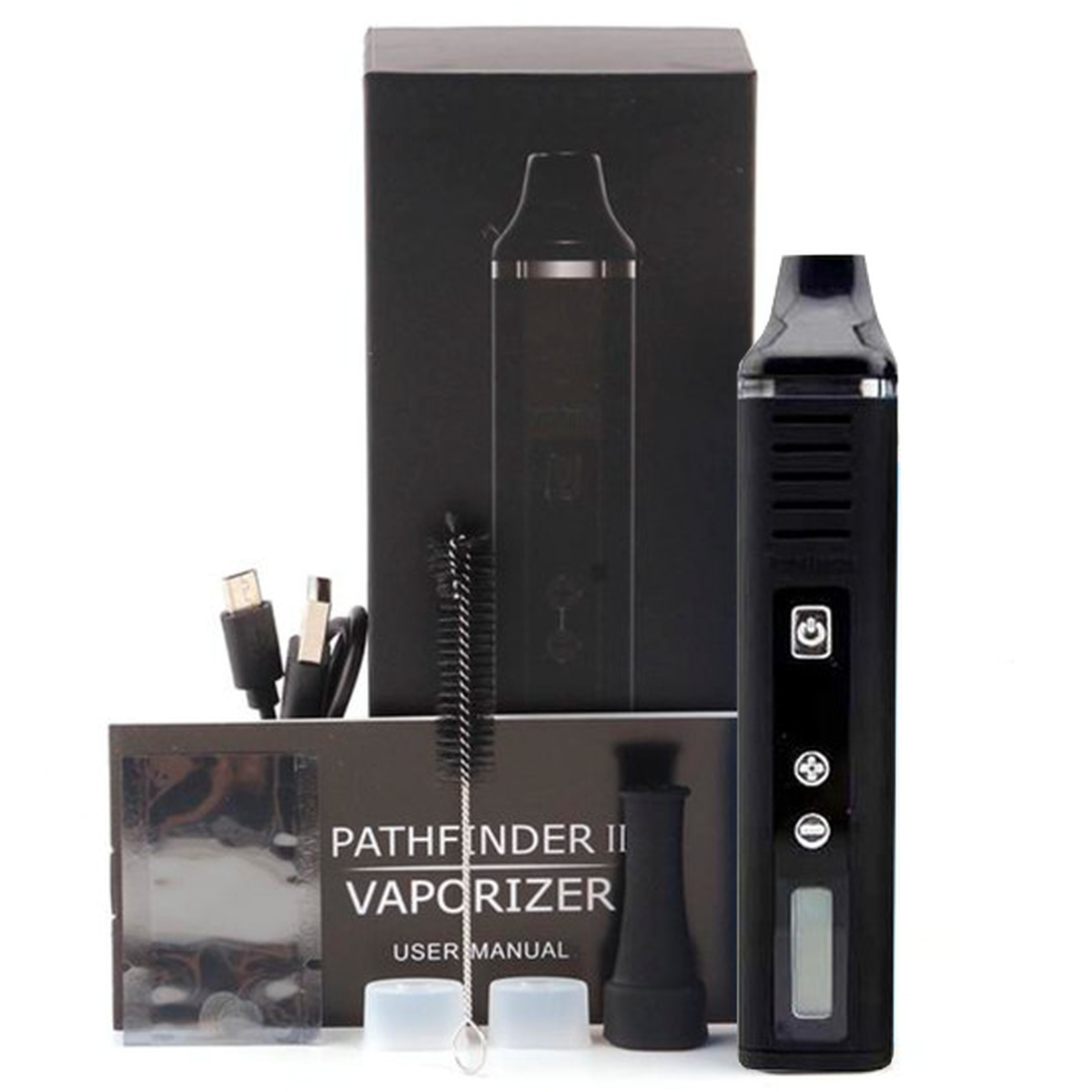 Pathfinder V2 Dry Herb Vaporizer 2200mAh Battery, Large Oven, Full temp,  Black | eBay UK