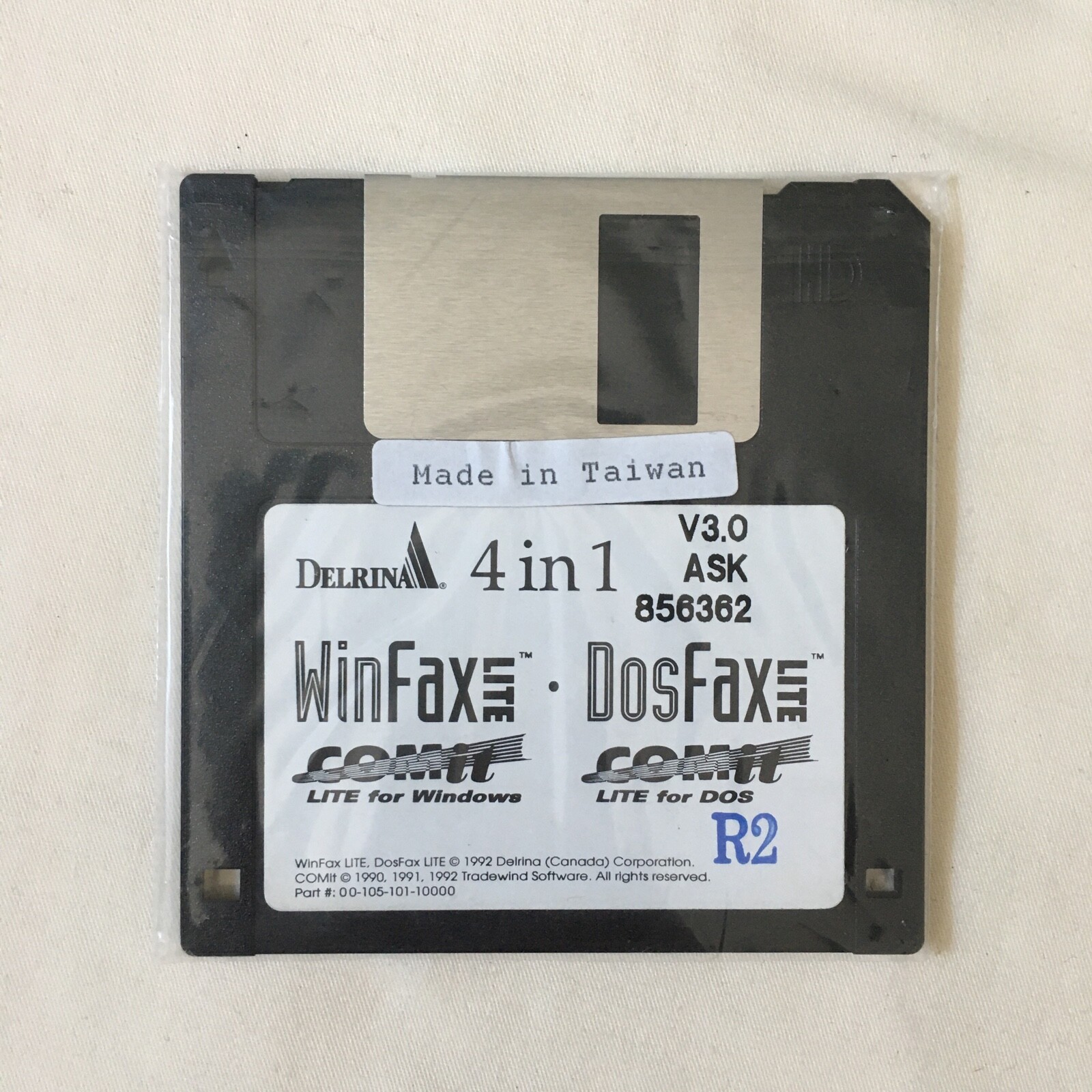 SEALED Delrina WinFax LITE 3.0 & DosFax LITE Factory 3.5