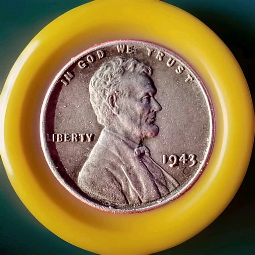 1943-p  Lincoln Steel War Penny Proof Like Condition