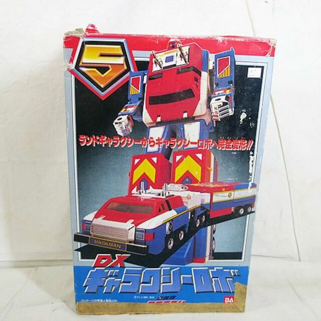 マスクマンDXギャラクシーロボ BANDAI 1987 DX ギャラクシーロボ (Galaxy Robo) レビュー | RoboToyDays