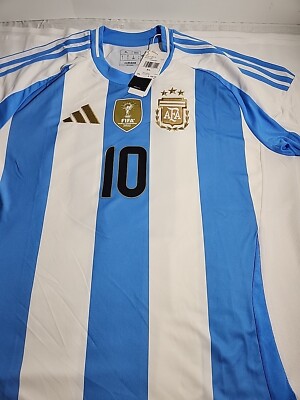 g*m様 アルゼンチン MESSI 10 FIFAワールドカップ2022 ユニフ Adidas FIFA World Cup 2022 Argentina Home Soccer Jersey Messi 10