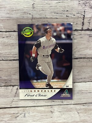 2001 Donruss Class of 2001 First Class #14 Luis Gonzalez   /100