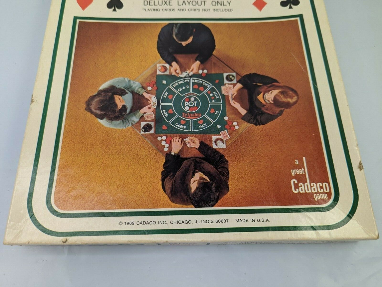 Cadaco Tripoley Playing Mat Game 1969 | eBay