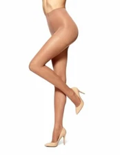 Tamara 2XL Lt Suntan Control Top Pantyhose Hooters uniform  Costume new