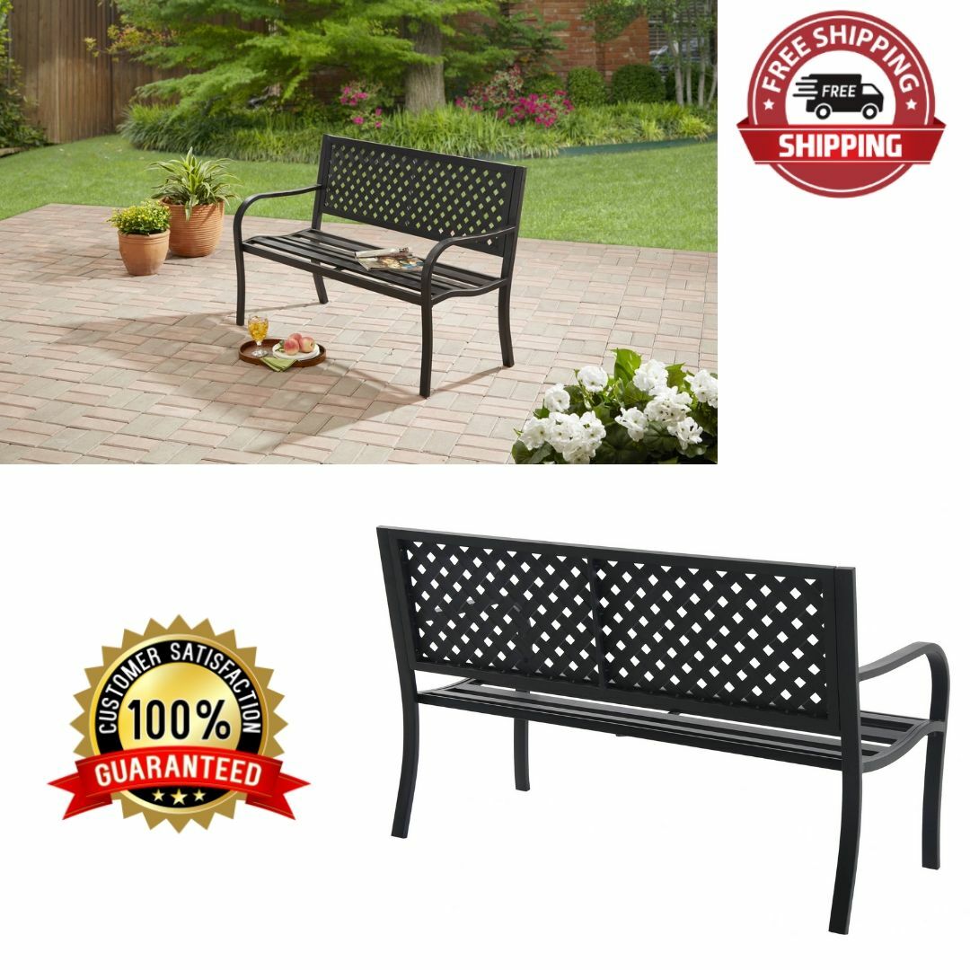 Vonhaus 8 8 Feet 2 7meter Steel Powder Coated Black Garden Patio Parasol For Sale Online Ebay