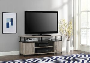 55 Inch Tv Stand Entertainment Unit 55in Max Tv Size Flat Screen