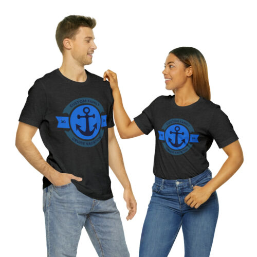 Custom family cruise vacation T-shirt Unisex Jersey Short Sleeve Tee - Picture 1 of 73