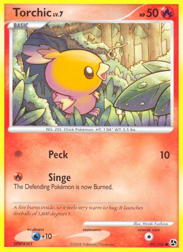 Pokemon Torchic (89/106) Great Encounters LP