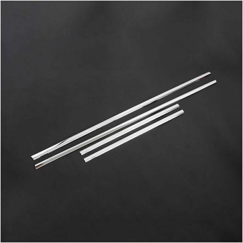 Fit For Toyota FJ Cruiser 2007-2014 Chrome Lower Windows Strip Sill Molding Trim - Picture 6 of 6
