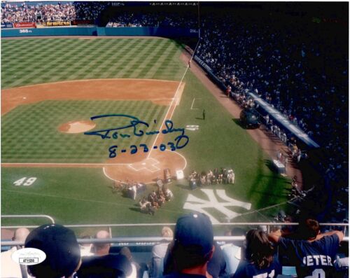 New York Yankees Ron Guidry Autographed Number Retirement Day 8x10 W/JSA COA - Bild 1 von 1