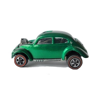 Vintage 1968 Hot Wheels Redline Custom Volkswagen Green US
