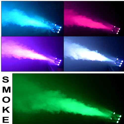 1200W LED Smoke Machine RGB Fog Machine Halloween Stage Disco Club Party Remote - Picture 7 of 24