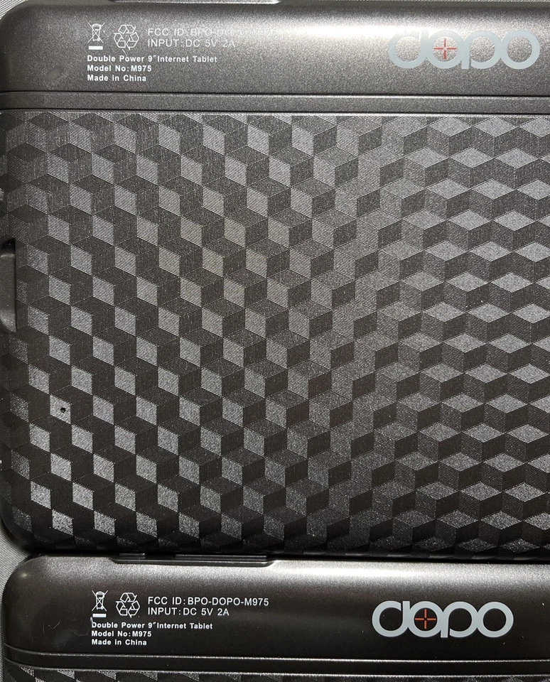 2 Dopo Black 9in Touchscreen Camera Android 4.0 Tablet Model:M975 - Image 4 of 4