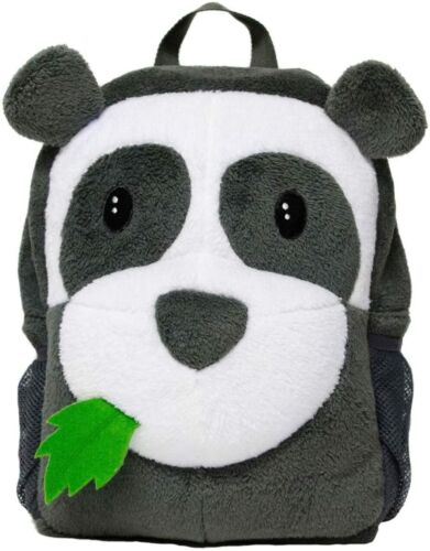Plush Kids Toddler Backpack Travel Carry On Sleepover Daycare Panda Light Up LED - Picture 1 of 3