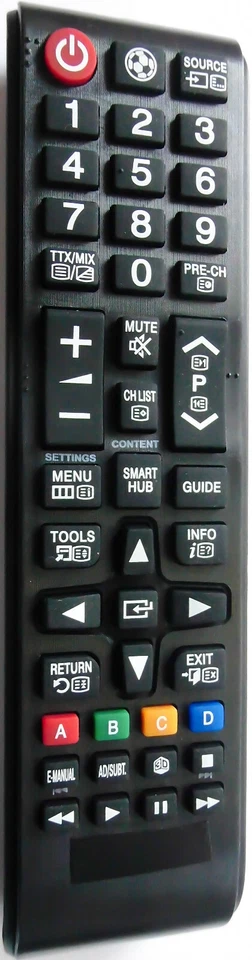 MARKENLOS ERSATZ FERNBEDIENUNG PASSEND FÜR SAMSUNG TV BN59-01274A BN5901274A