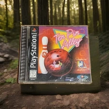 Ten Pin Alley PS1 (Sony PlayStation 1 1995) CIB Tested Works Great 
