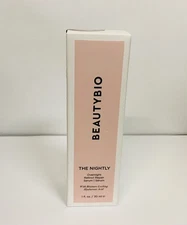 NIB BeautyBio The Nightly Overninght Retinol Repair Serum 1 fl oz MSRP $95