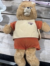 Vintage 1985 Teddy Ruxpin Bear Worlds Of Wonder WOW Talking Plush