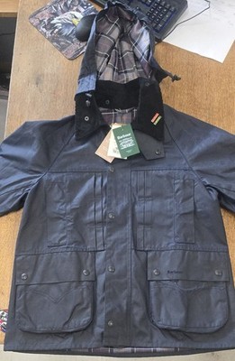 Levi's  X Barbour Type II 2 Waxed Trucker Jacket Size Small
