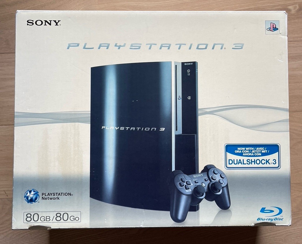 Sony PlayStation 80GB Spielekonsole Piano Black (CECHL04