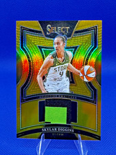 SKYLAR DIGGINS 2025 SELECT WNBA SELECTIVE SWATCHES GOLD #01/10 SEATTLE STORM