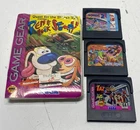 Sega Game Gear Bundle: Ren & Stimpy Quest for the Shaven Yak, TaleSpin & More