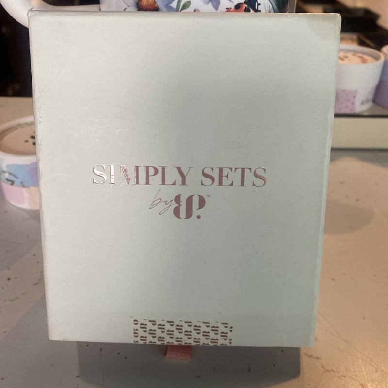 Bomb Party Simply Set RBP6885 The Emerson Set LC Quartz Rosegold Neck And Earrin