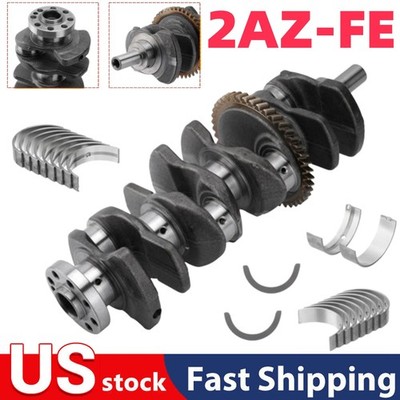 2.4L Engine Crankshaft & Main Rod Bearings for Toyota Rav4 Scion tC xB 2AZFE 2AZ