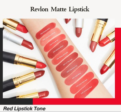 Revlon Matte Creme Lippenstift super glänzend kosmetisches Make-up...