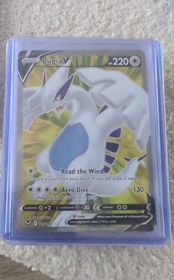 Lugia V (Full Art) 185/195 Swsh12: Sword & Shield - Silver Tempest Holo