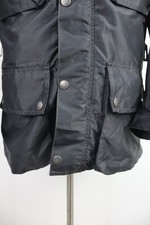 Belstaff Tourmaster Herren Jacket Vintage Trench Nylon Schwarz M