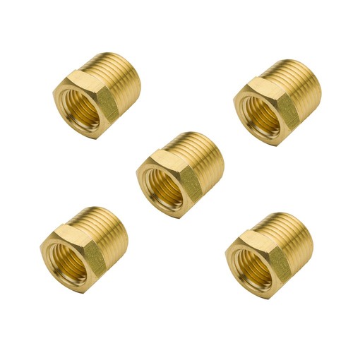 NPT Bushing 1/2" Male x 3/8" Female Reducing Adapter Hex Head Pipe Fitting 1200