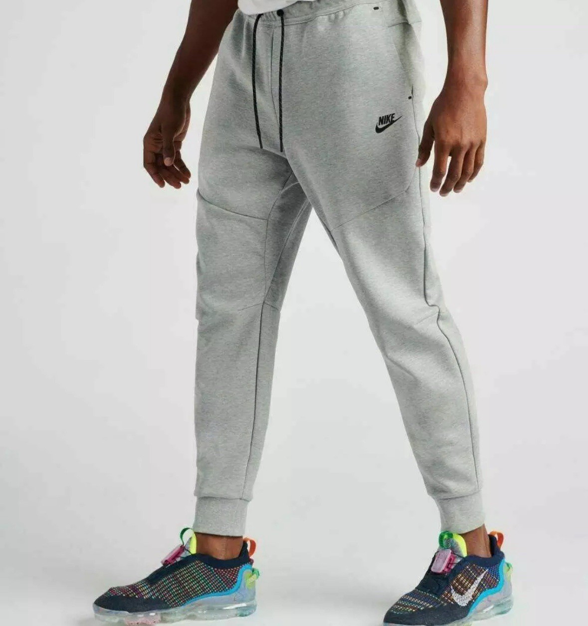 Nike Tech Fleece Bottoms CU4495 063 DARK GREY HEATHER SIZE XL