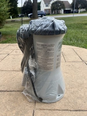 INTEX Krystal Clear Filter Pump Model 637R 1000 GPH NEW SEALED THE WET SET 