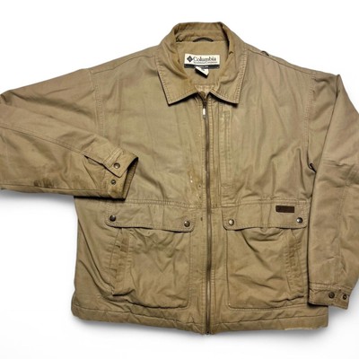 Columbia Sportswear Vintage Distressed Canvas Khaki Workwear