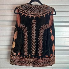 True vintage handmade hippy bohemian vest