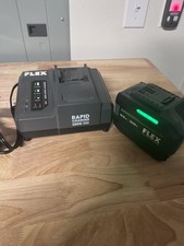 FLEX 24V 10Ah Battery FX0341 280W Rapid Charger FX0421 Combo